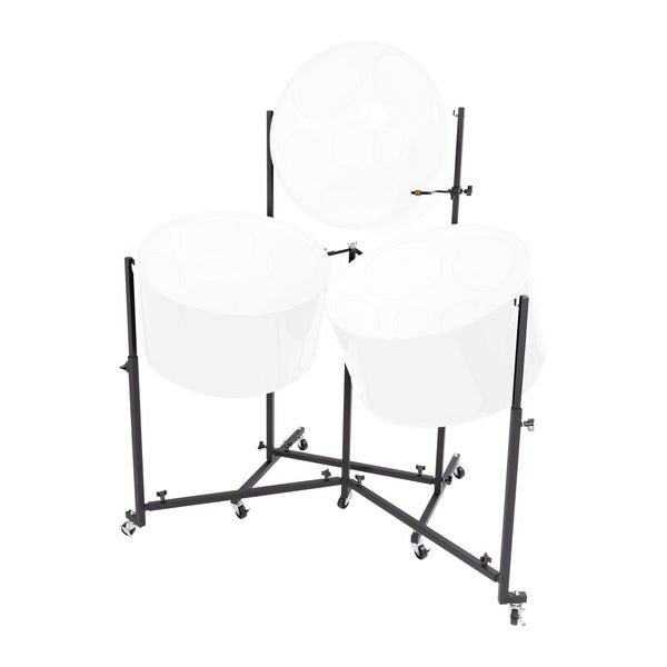 Percussion Plus Import Series Triple Cello Steel Pan Stand