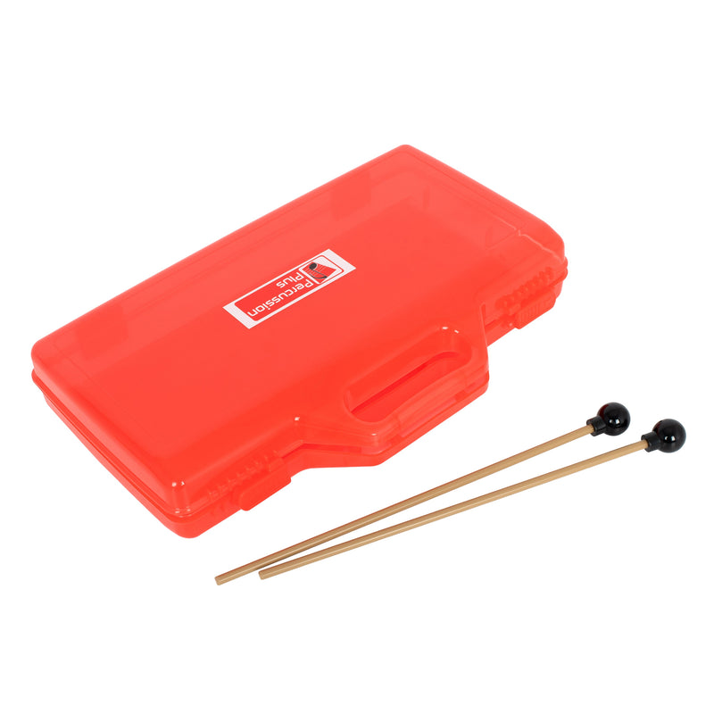 Percussion Plus chime bar case with beaters