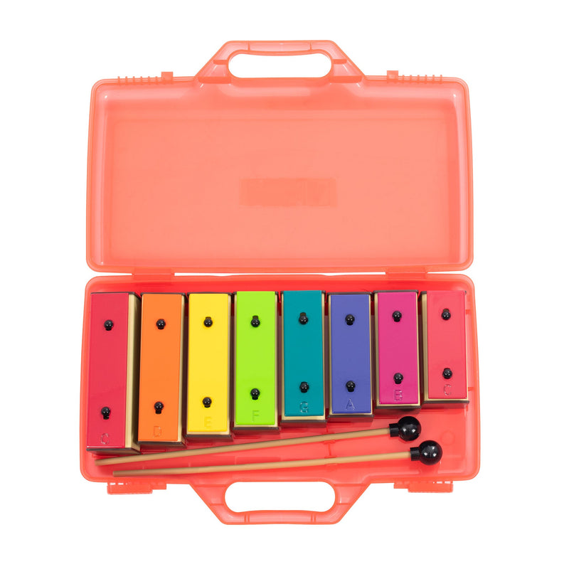 Percussion Plus Set Of 8 Chime Bars With Case