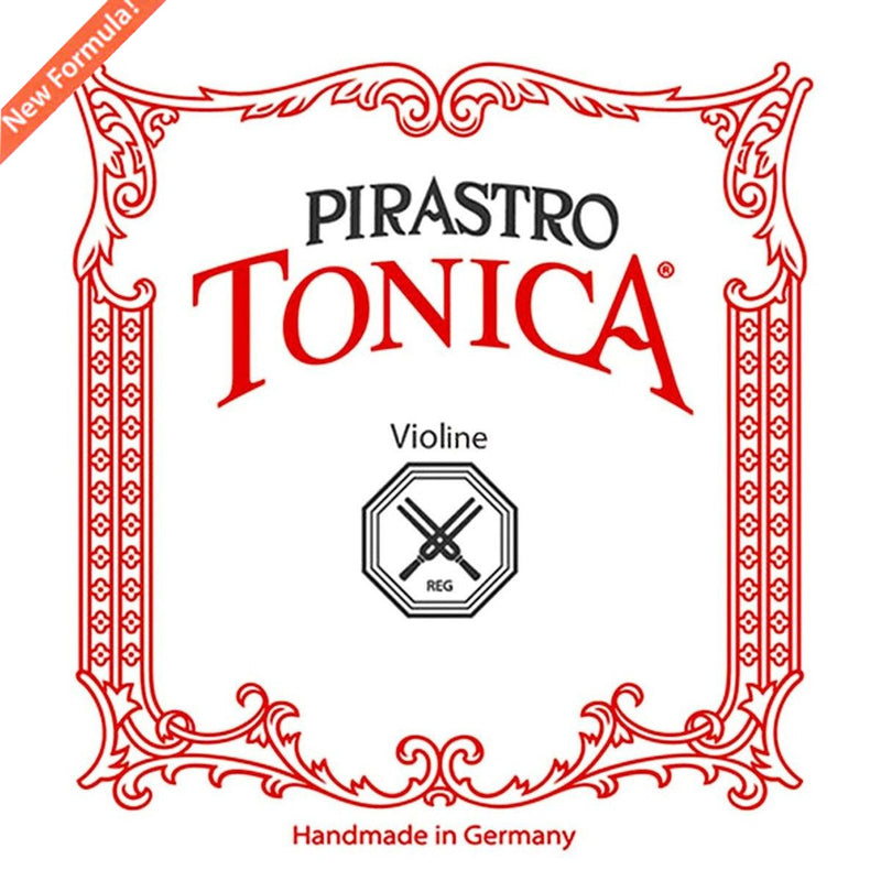 Pirastro Tonica normal tension violin string set - 3/4 - 1/2 size