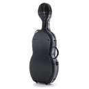 Gewa Pure Rolly polycarbonate cello case in black