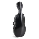 Gewa Pure Rolly polycarbonate cello case with wheels - Black