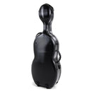 Gewa Pure Rolly polycarbonate cello case with wheels - Black