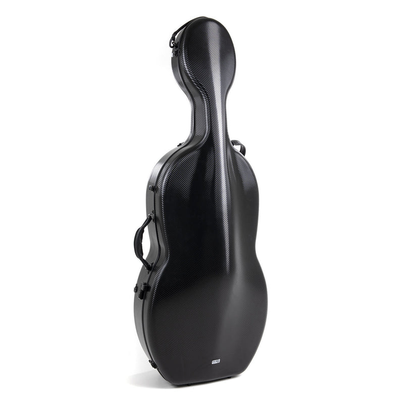 Gewa Pure Rolly polycarbonate cello case with wheels - Black