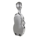 Gewa Pure Rolly polycarbonate cello case with wheels - Grey