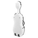 Gewa Pure Rolly polycarbonate cello case with wheels - White