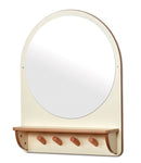 Millhouse Home from Home Wall Mirror with Hooks