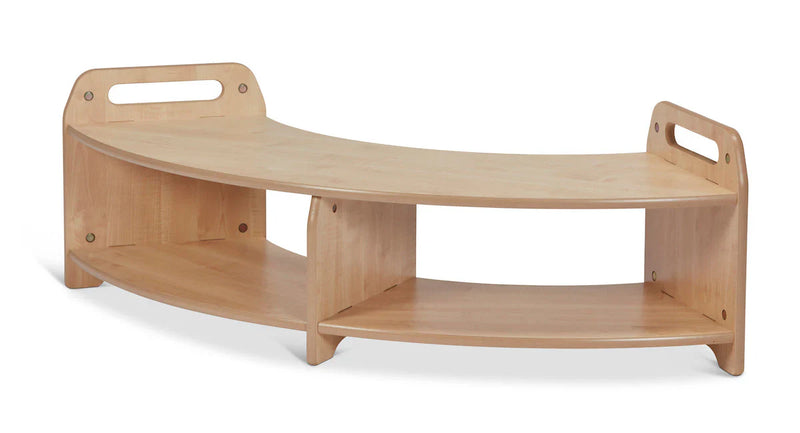 Millhouse Low 90º Open Sweep Shelving Unit (W440mm)