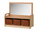 Millhouse Low Mirror Storage Unit