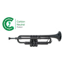 Ptrumpet Plastic B♭ Trumpet Outfit - Black