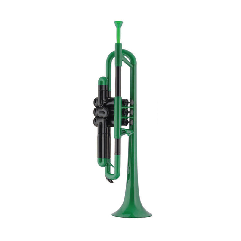 Ptrumpet Plastic B♭ Trumpet Outfit - Green