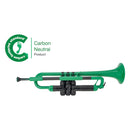 Ptrumpet Plastic B♭ Trumpet Outfit - Green