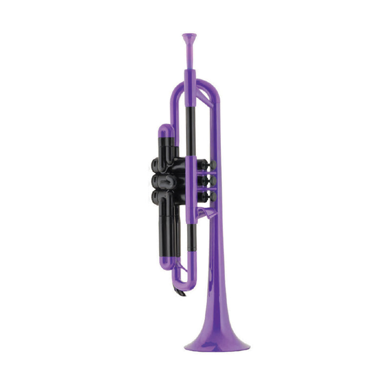Ptrumpet Plastic B♭ Trumpet Outfit - Purple