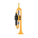Ptrumpet Plastic B♭ Trumpet Outfit - Yellow