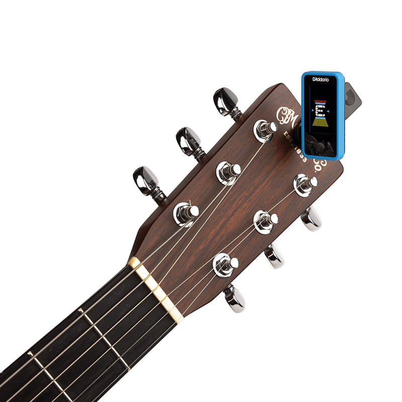 Planet Waves Eclipse chromatic clip-on headstock tuner - Blue