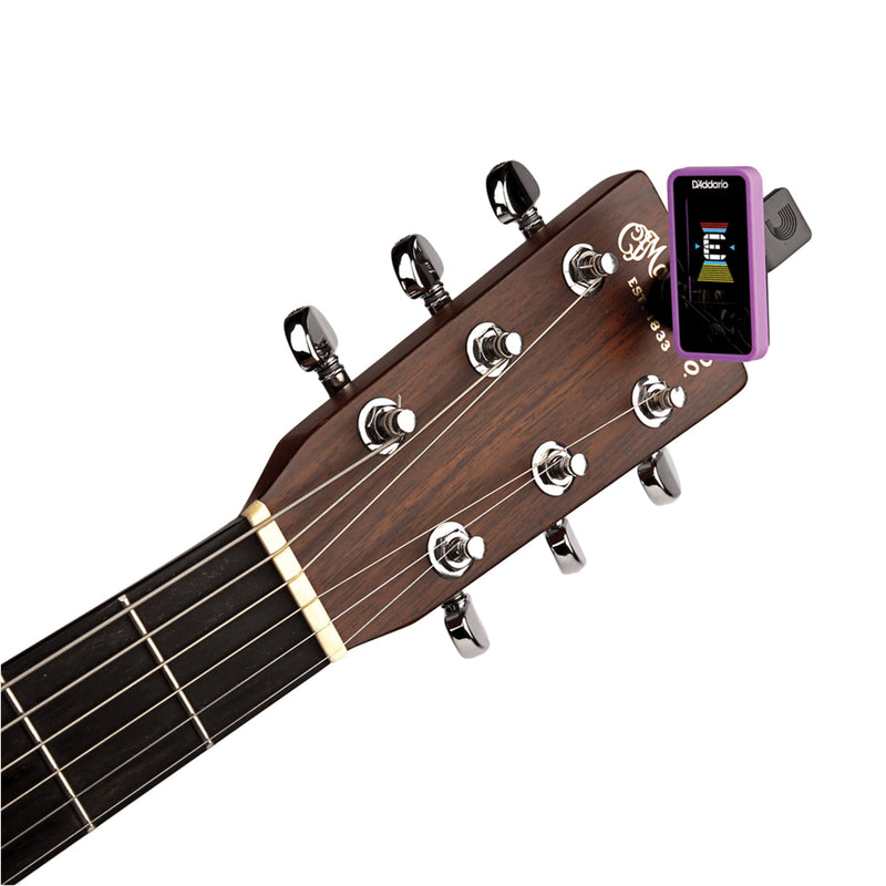 Planet Waves Eclipse chromatic clip-on headstock tuner - Purple