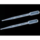 Pipettes, Pasteur, PE, 3ml, Sterile, Inner Pack 20, Length 150mm (Pack of 500)