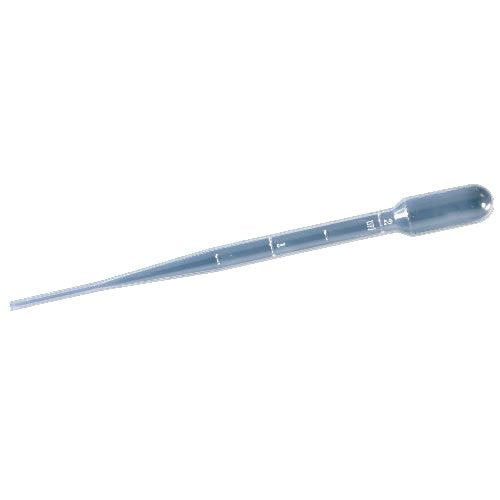 Pipettes, Pasteur, PE, 3ml, Non Sterile, Length 150mm (Pack 500)