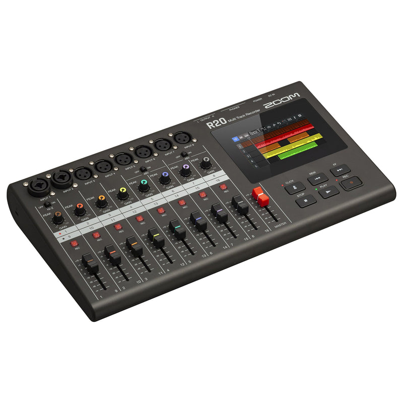 Zoom R20 recorder, interface, controller and sampler