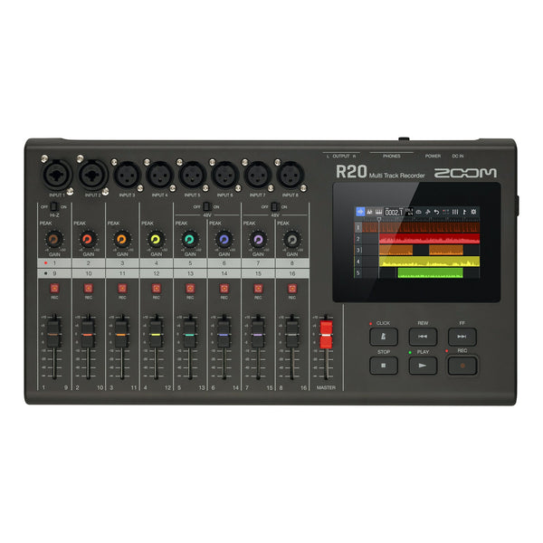 Zoom R20 recorder, interface, controller and sampler