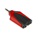 Roxtone Splitter - 3.5Mm Stereo Plug To 2 X 6.35Mm Stereo Sockets