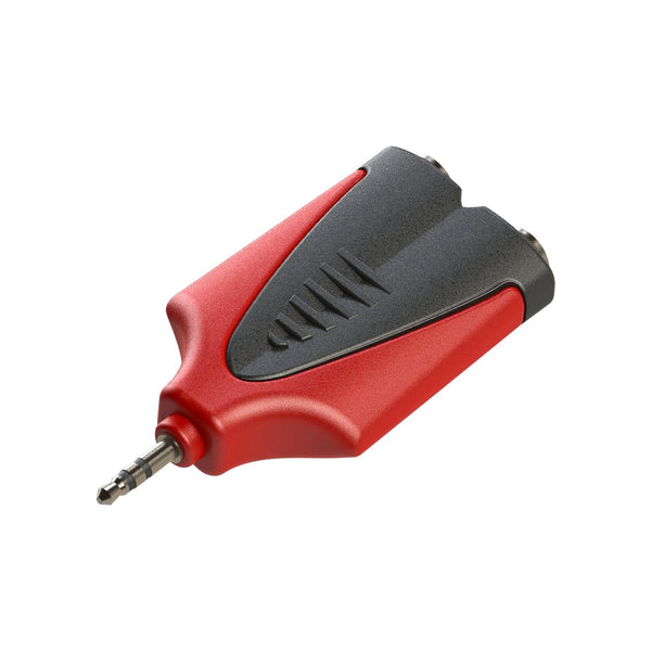 Roxtone Splitter - 3.5Mm Stereo Plug To 2 X 6.35Mm Stereo Sockets