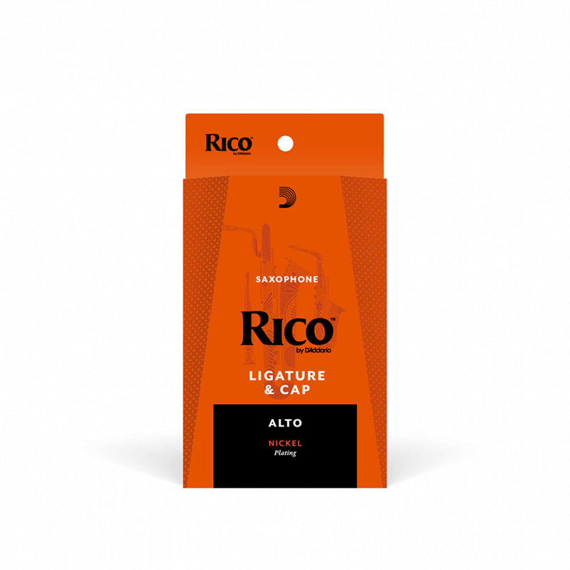 Rico alto saxophone ligature and cap set