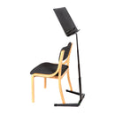 RAT Jazz stand in black with zip-up gig bag set