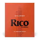 Rico box of 10 x Eb clarinet reeds - 3