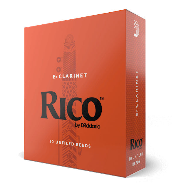 Rico box of 10 x Eb clarinet reeds - 2.5