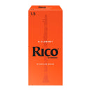 Rico Box Of 25 X Bb Clarinet Reeds - 1.5