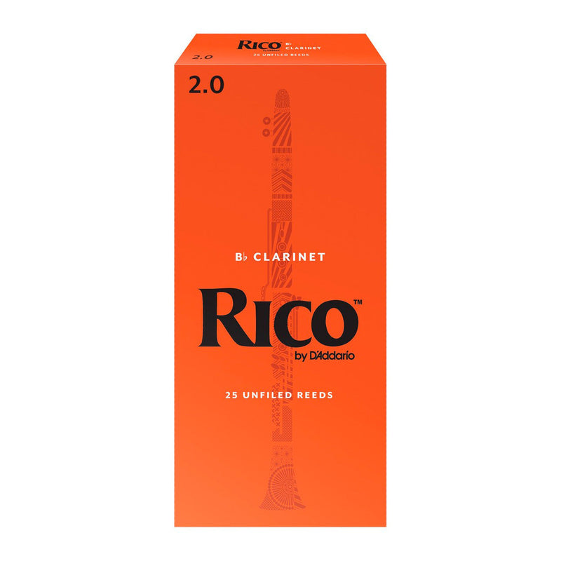 Rico Box Of 25 X Bb Clarinet Reeds - 2