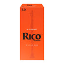 Rico Box Of 25 X Bb Clarinet Reeds - 3