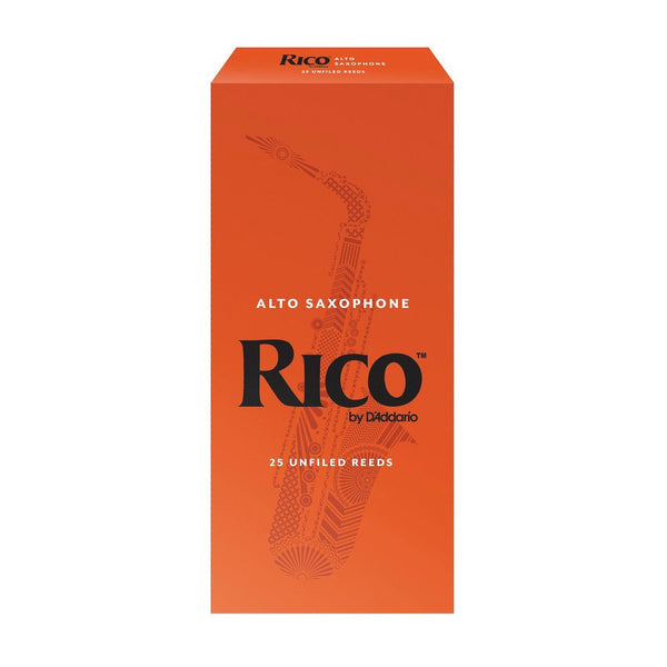 Rico box of 25 Eb alto saxophone reeds - 3.5