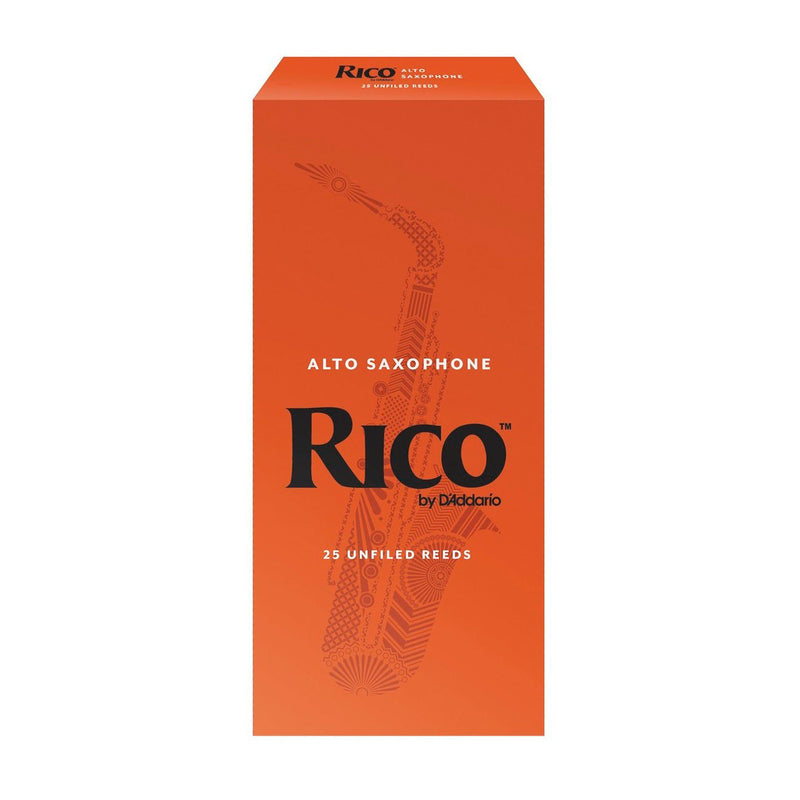 Rico box of 25 Eb alto saxophone reeds - 3.5