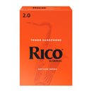 Rico Bb tenor saxophone reeds box of 50 - 2.0 (box of 50)