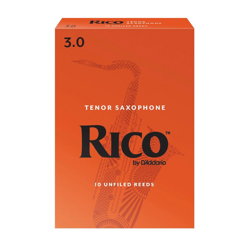 Rico box of 10 Bb tenor saxophone reeds - 3.0