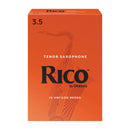 Rico box of 10 Bb tenor saxophone reeds - 3.5
