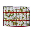 Deluxe musical Christmas cracker with whistles - 10" holly design