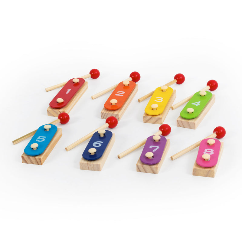 Deluxe musical Christmas crackers with chime bars