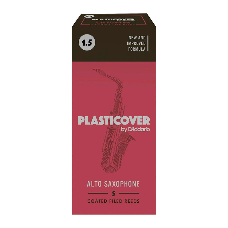 Rico Plasticover Eb alto saxophone reeds - 1.5 (box of 5)