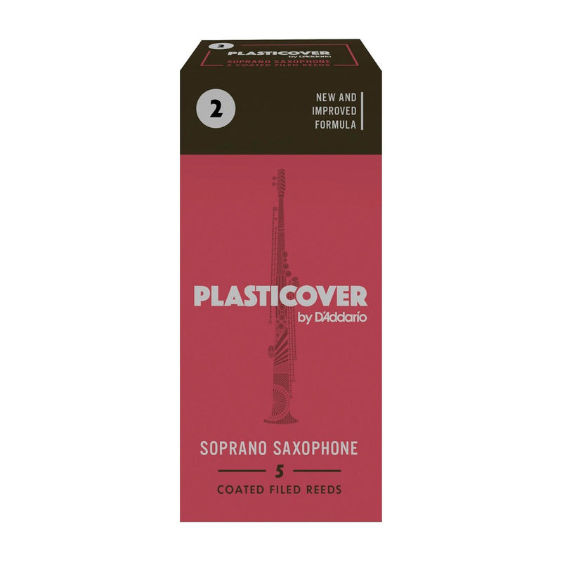 Rico Plasticover box of 5 x soprano saxophone reeds - 2.0
