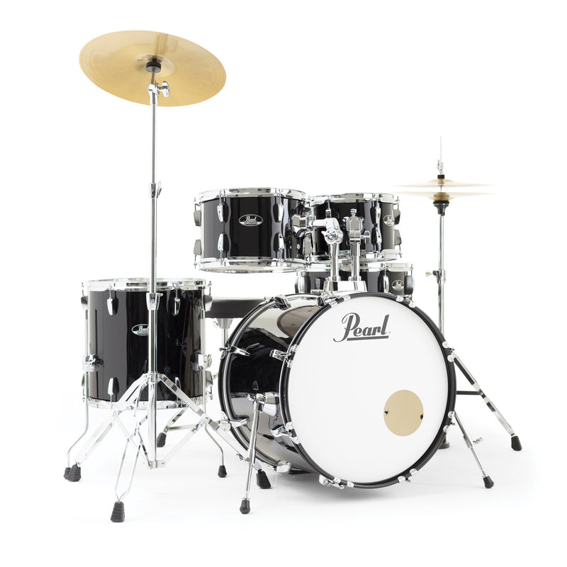 Pearl Roadshow Drum Kit - 20" Fusion Kit In Jet Black