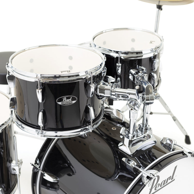 Pearl Roadshow Drum Kit - 20" Fusion Kit In Jet Black