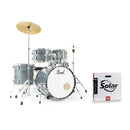 Pearl Roadshow 20" fusion drum kit - Charcoal metallic