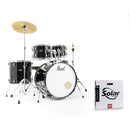 Pearl Roadshow Drum Kit - 22" Rock Kit In Jet Black