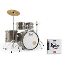 Pearl Roadshow 22" rock drum kit - Bronze metallic