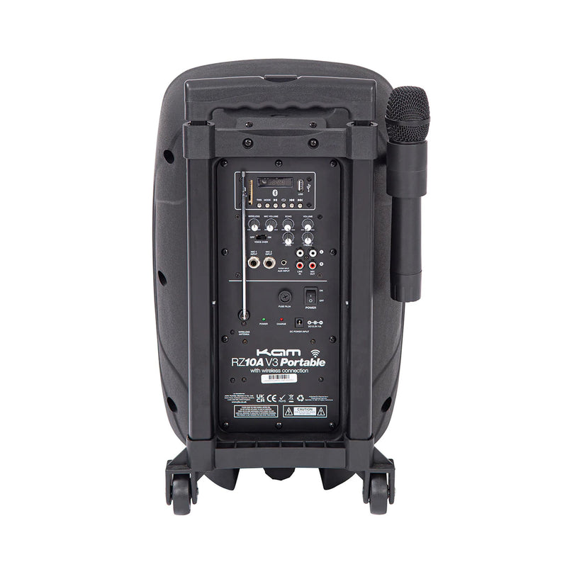 Kam Portable 10" Active Bluetooth Speaker - 550W