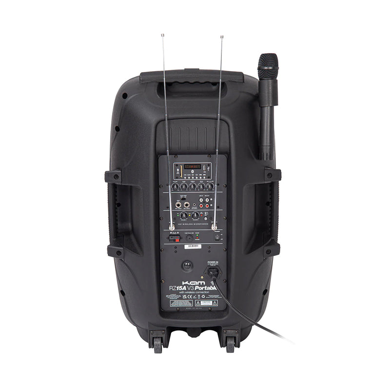 Kam Portable 15" Active Bluetooth Speaker - 1000W