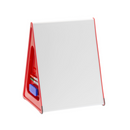 A2/A3 Wedge Whiteboard – Double-Sided Magnetic Tabletop Whiteboard for Classrooms & EYFS Learning
